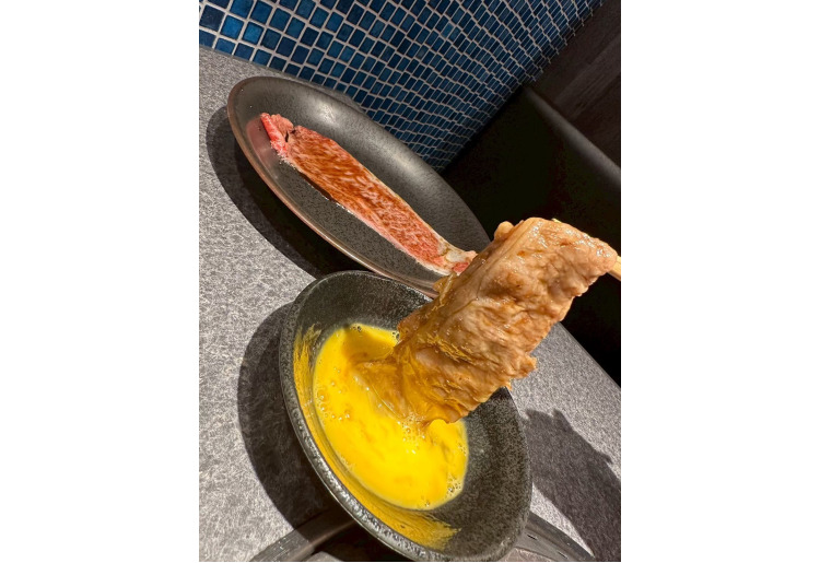 サーロインのすき焼き